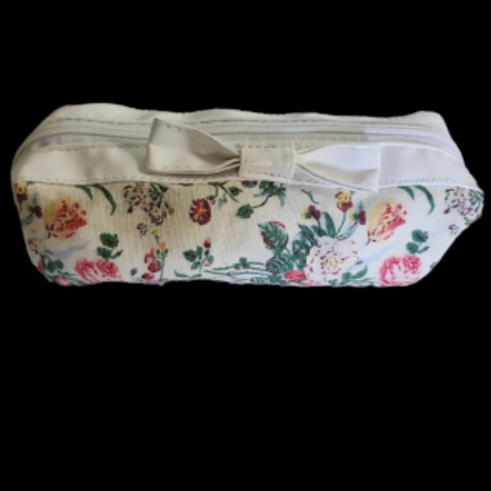 Floral Cosmetic Bag